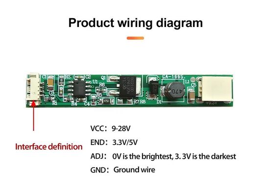 CA-166S IGBT モジュール ユニバーサル LED バックライト ドライバーボード ラップトップ 高電圧 常流出出力 調節可能 モジュール
