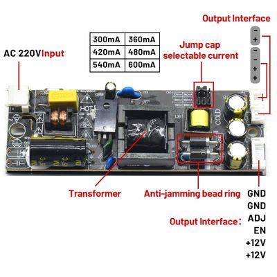 CA-132C 新品 オリジナル LCD LED 内蔵 常流電源駆動板