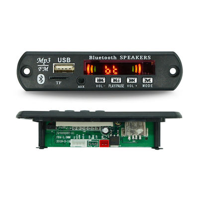 FMラジオ機能 MP3 BTデコーダーボード 無負荷オーディオ読み取り FMフォルダプレーヤー デコーダー