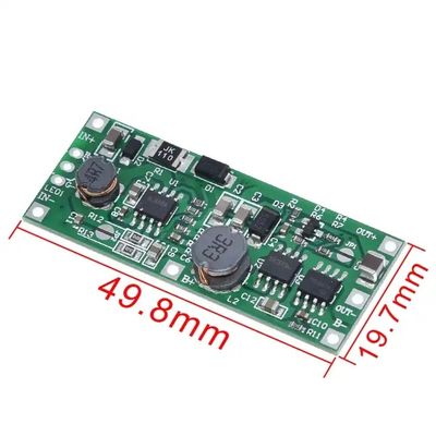 DC 5V 9V 12V 充電 ステップアップブースターモジュール 18650 リチウムバッテリー UPS ウォルテージコンバーター保護
