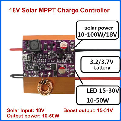 標準式マウントタイプ 18V リチウム電池ソーラーパネルコントローラ用のブーストドライバーモジュール