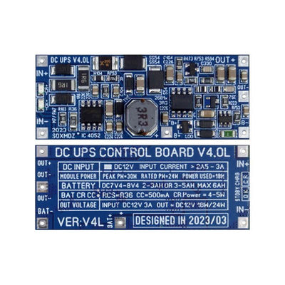 ネットワークデバイス用の汎用的な24W DC UPS電源モジュール 12V/15V出力をサポートする