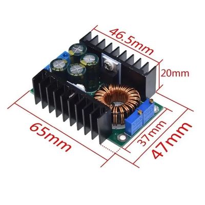 DC-DC 9A 300W バック変換 150W ブースト変換 5-40v から 1.2-35v パワーモジュール ステップダウン変換