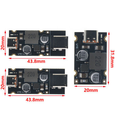 QC4.0 QC3.0 USB PD65W型C型標準装着型の高速充電アダプターモジュール