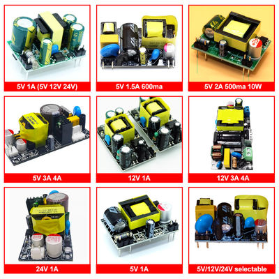 200Vから5V/9V/12V 500mA/700mA/800mA/300mA/1A 隔離式スイッチ電源モジュール AC-DC ステップダウン