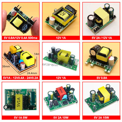 200Vから5V/9V/12V 500mA/700mA/800mA/300mA/1A 隔離式スイッチ電源モジュール AC-DC ステップダウン