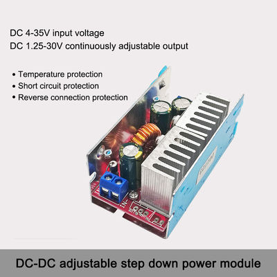 160W 8A DC DC ステップダウン バックコンバーター 4V-32V から 1.2V-30V 調整可能電源モジュール 車両用ボードマウント