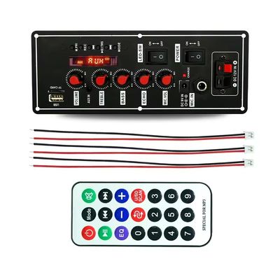 2x15W Bluetooth アンプボード MP3 ディコーダー FMラジオとBluetooth 5.0オーディオアンプモジュール