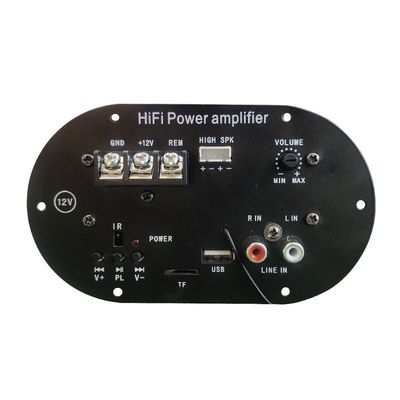 Bluetooth 5.0およびTFカード/USB再生機能付き50Wサブウーファーチューブカーアンプボード