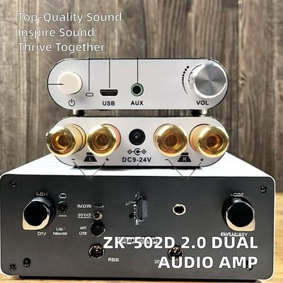 50W*2 BT 5.0 オーディオ パワー 増幅器 ボード モジュール 2.0 双チャンネルステレオ 受信器増幅器