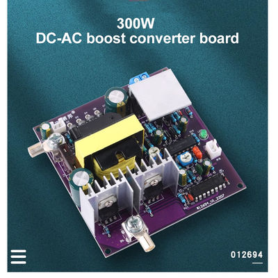 標準マウントタイプ 300W ブーストコンバーター 12V から 220VAC 50Hz DC-AC ステップアップインバーター