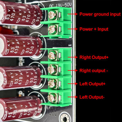 SAMP-200 HIFI デュアルコア TPA3255 2チャネル 600W 600W D級デジタル電源増幅器