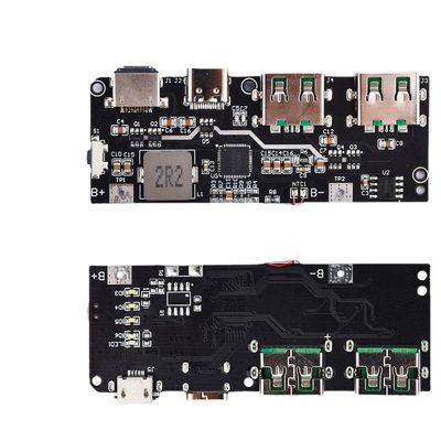22.5W QC4.0 PD3.0 5 ポートダブルUSB モバイルパワーバンク サーキットボード 保護マザーボード
