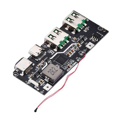 22.5W QC4.0 PD3.0 5 ポートダブルUSB モバイルパワーバンク サーキットボード 保護マザーボード