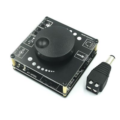 2x50W 双チャンネルスピーカー 3.5mm AUX オーディオステレオ BT 5.0 アムペア デジタル HIFI パワーアンプボード