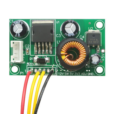 12Vから5Vから3.3Vまでの配線付きのLCD電源モジュール