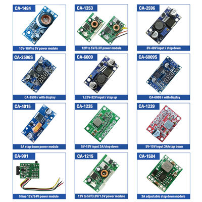 標準的なマウントタイプ 10~18V電源PCB回路板のためのDC-DCステップダウンモジュール