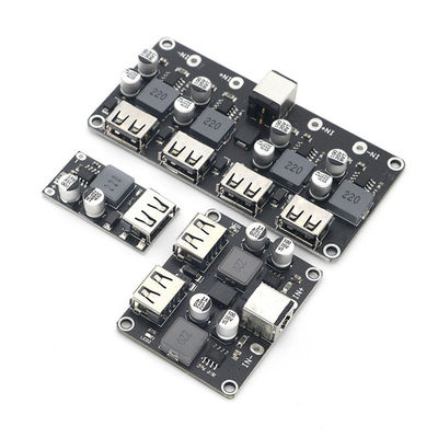 ブーストコンバーターボード デュアルUSBステップダウン電源モジュールQC3.0QC2.0 6-32V 9V 12V 24V