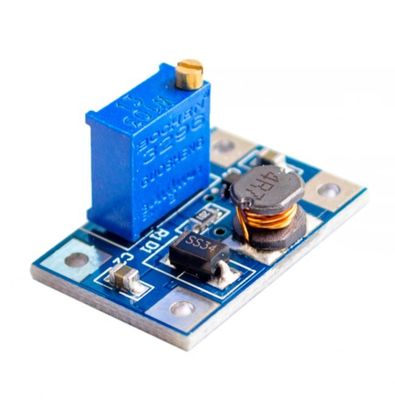 DC-DC SX1308電源の導入のための2Aステップアップ電圧増強変換モジュール
