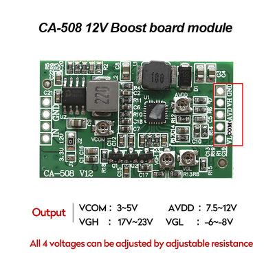 Creatall CA-508 ブーストボード モジュール 24V 出力電圧 12V ブースト LCD LED TCON ボード