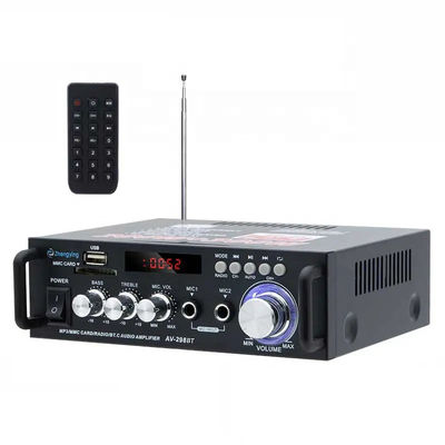 ワイヤレスBT 2.0 ステレオオーディオアンプ LDZS AV-298BT 車用アンプとKTVホーム用