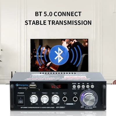 ワイヤレスBT 2.0 ステレオオーディオアンプ LDZS AV-298BT 車用アンプとKTVホーム用