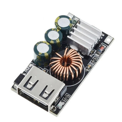 QC3.0 DIY 急速充電板と24Wの電源で緊急携帯電話充電