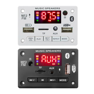 TFカードスロットFMとマイクプロフェッショナルアンプ付きのワイヤレスカーUSBMP3プレーヤー
