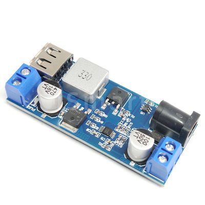 DC 5V 6A ステップダウン モジュール 12V 24V から 5V 電源 USB 充電 5A 30W 急速充電