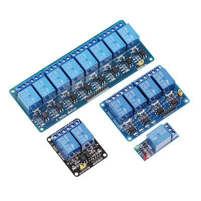 高低レベルトリガー 5V/12V/24V アーディノ 1 2 4 6 8チャネルリレーモジュールのシールド