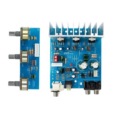 TDA2030 サブウーファー パワーアンプボードモジュール 2.1CH 15W*2 30Wステレオオーディオアンプ