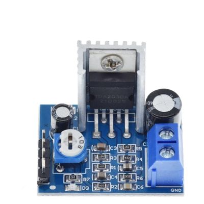 6-12V シングルアンプオーディオボード TDA2030 モジュール 電源 梱包 バッグタイプ