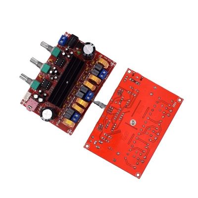 TPA3116D2 オーディオモジュール 2.1 チャネル D クラス パワーアンプボード 200W 出力 パワーと DC12-24V ワイド ウォルテージ
