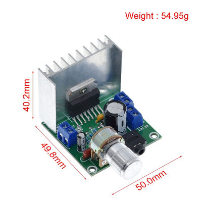 TDA7297 12V ダブルチャネル パワーアンプ オーディオ・ボード