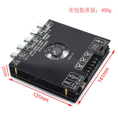 CA-AS21 2.1チャンネル BT サブウーファーアンプ オーディオボード 2*220W+350W 12-24V AMP