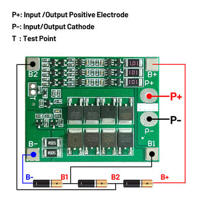CA-3S-25A-B-T リチウムイオン 18650 BMS PCM バッテリー保護板 BMS PCM リチウムイオンリチウム電池セルパックモジュール DIY