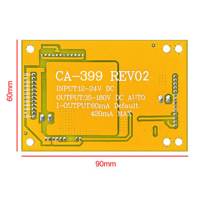 CA-399 LEDのバックライトの運転者板100*70mmデフォルトは200maを入れた
