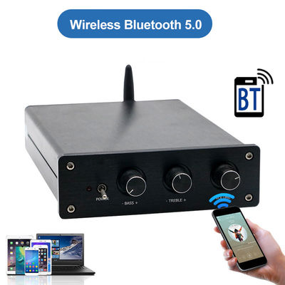 100W*2+200W 家庭用オーディオ パワーアンプ Bluetooth 5.0 と 2.1 チャネル ミニ HiFi ステレオ D クラス デジタル アンプ