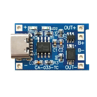 CA-033 マイクロタイプC USB 5V 充電板 双機能 1A リチウムイオン電池充電機モジュール 18650 TP4056 ICs 製品