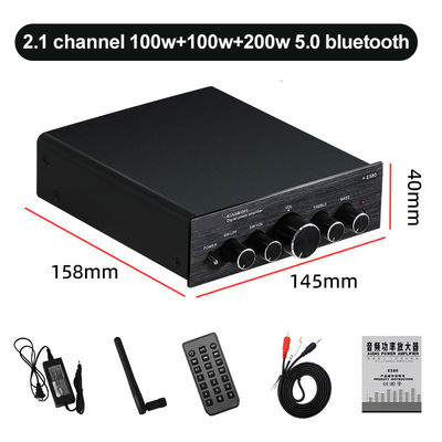 2*100W 2.1チャネル デジタルオーディオ HIFI デスクトップ デジタルアンプ サブウーファー 家庭用オーディオ用の音源増幅器
