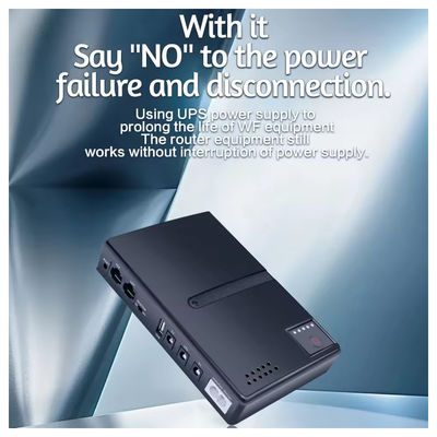 ミニ 10400mAh 36W 無中断電源 (UPS) ルータ モデム CCTV セキュリティ カメラ AC DC 設定可能な電源
