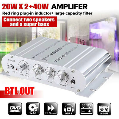 2.1 チャネル12V増幅機ボード 80WX2+80W出力家庭用ハイファイデジタルオーディオ