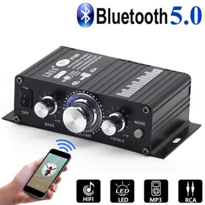 AK-270 12V 30W+30W 2.0チャネル 家庭用シアター用ブルートゥース電源増幅器