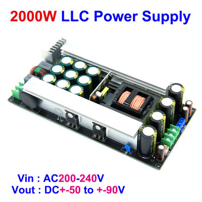 2000W LLC ダブルDC5方向電源 デジタルオーディオアンプ モジュール ACDC変換機 ボードマウント 50/60/70/80/90V スイッチング