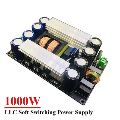 ダブル出力 1000W LLC ソフトスイッチング パワーアンプボード ±35V から ±80V DIY オーディオボード マウント AC DC 変換器