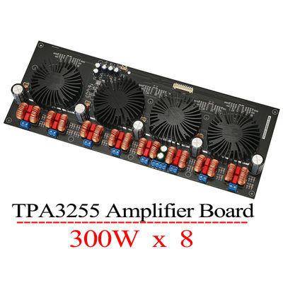 TPA3255 8 チャンネル 300 ワットデジタルパワーアンプボード高効率クラス D オーディオアンプ DIY ホームシアター用
