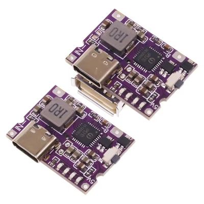 IP5310 ステップアップ電源モジュール Type-C USBブーストコンバーター 5V 4.2V 3A LED インジケーター付き リチウム電池充電板