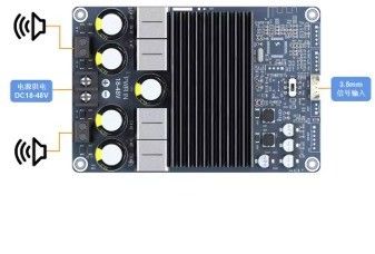 TPA3255 2x300W 高功率 ダブルチャネルステレオオーディオアンプボード デジタルパワーアンプ