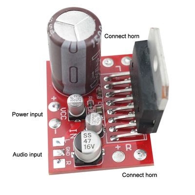 TDA7379 ステレオパワーアンプモジュール ダブルチャネル DC9V-17.5V 38W+38W アンプ オーディオボード TDA7379