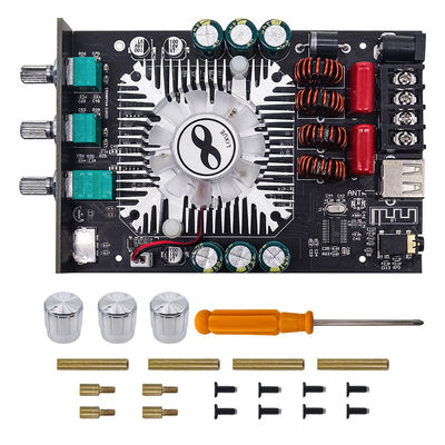 ZK-1602T 2*160W 2.0チャネルクラスd オーディオステレオアンプボード バス AMP TDA7498E BT 5.0 サブウーファーアンプボード ZK-1602T